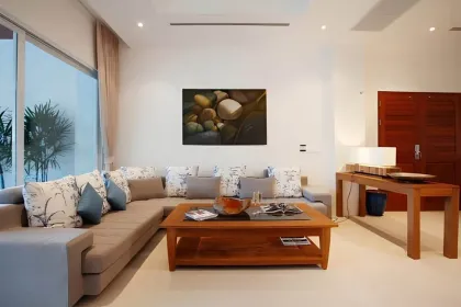 3-Schlafzimmer-Villa mit Meerblick und privatem Infinity-Pool zur Miete in Kamala