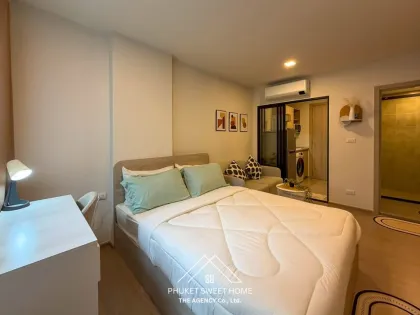 สตูดิโอเฟอร์นิเจอร์ครบที่ Dcondo Reef Kathu ให้เช่า