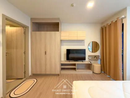 สตูดิโอเฟอร์นิเจอร์ครบที่ Dcondo Reef Kathu ให้เช่า