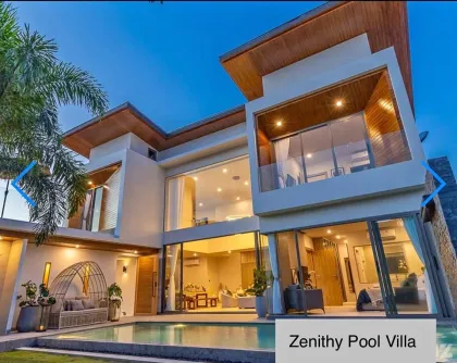 Villa Moderna de Lujo con Piscina en Alquiler en Zenithy Villa, Cherngtalay