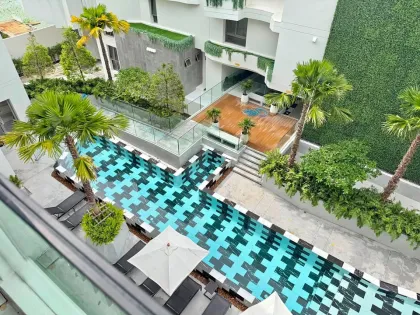Luxury 1-Bed 1-Bath Apartment at AQUA Waterfront Resident, Cherng Talay
