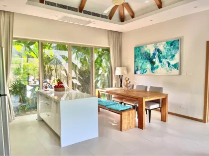 Villa 3 Chambres avec Piscine Privée en Location à Cherng Talay