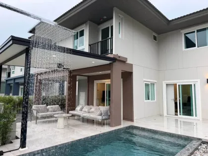 Villa de 4 habitaciones con piscina en Saransiri Retreat, Kohkaew, Phuket