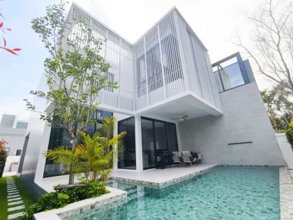 Умная вилла с 4 спальнями и бассейном в аренду, Larimar Villa, Чалонг
