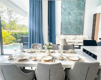 Умная вилла с 4 спальнями и бассейном в аренду, Larimar Villa, Чалонг