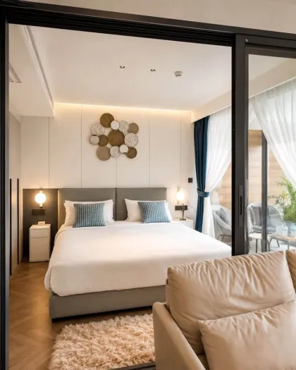 อพาร์ตเมนต์ 1 ห้องนอน Sunshine Layan Beach Resort ให้เช่า