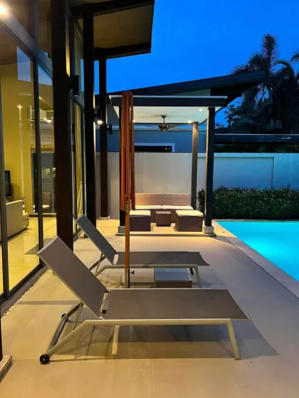 Luxury 3-Bedroom Pool Villa for Rent in Baan Wanna Villa, Koh Kaew