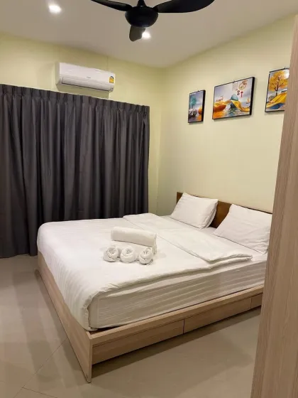 Schöne 3-Zimmer-Villa mit privatem Pool zur Miete in Kathu