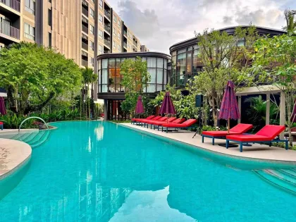 คอนโดใหม่เอี่ยม 1 ห้องนอน พร้อมเลี้ยงสัตว์ได้ ที่ The Base Cherng Talay