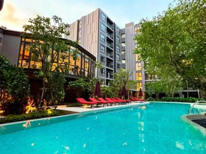 คอนโดใหม่เอี่ยม 1 ห้องนอน พร้อมเลี้ยงสัตว์ได้ ที่ The Base Cherng Talay