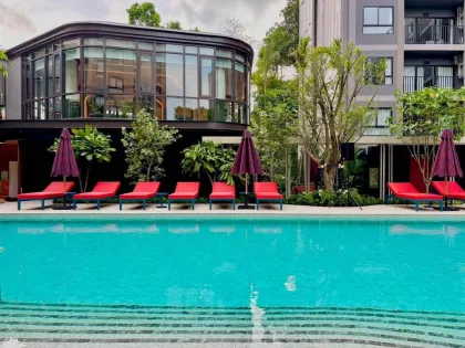 คอนโดใหม่เอี่ยม 1 ห้องนอน พร้อมเลี้ยงสัตว์ได้ ที่ The Base Cherng Talay