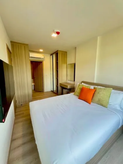 คอนโดใหม่เอี่ยม 1 ห้องนอน พร้อมเลี้ยงสัตว์ได้ ที่ The Base Cherng Talay