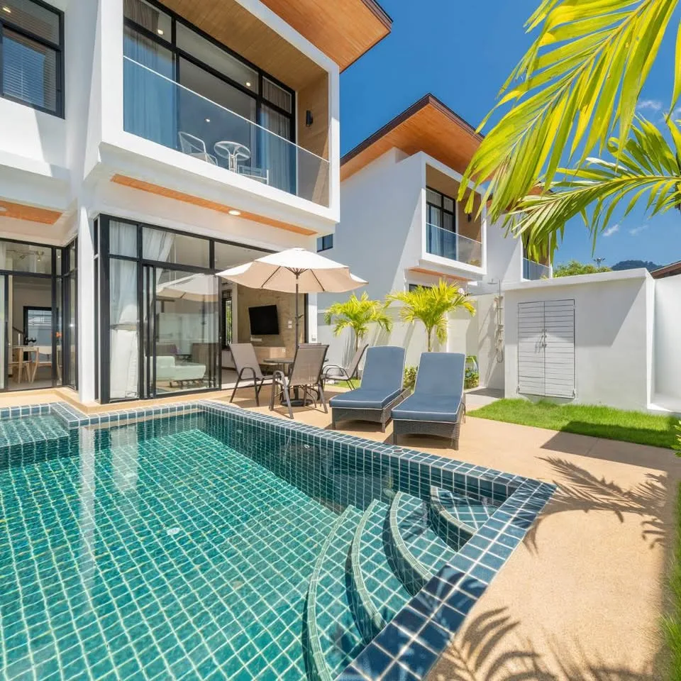 3-Zimmer Villa mit privatem Pool in Kamala - Goldena Twin