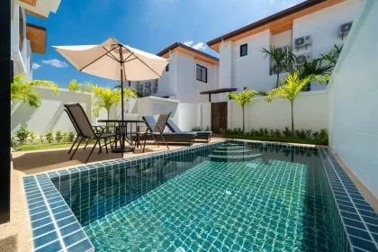 Villa privée 3 chambres avec piscine à Kamala - Goldena Twin