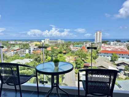 Schicke 1-Zimmer-Wohnung mit Meerblick am Karon Beach