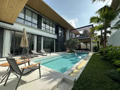 Luxuriöse 6-Schlafzimmer-Poolvilla zur Miete in Mouana Grande, Koh Kaew
