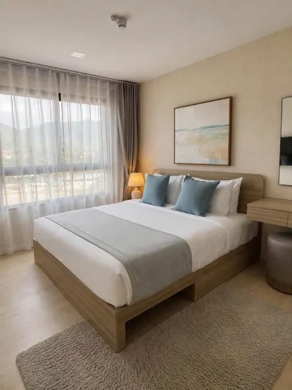 2-Bedroom Condo with Panoramic Mountain Views at The Base Cherngtalay
