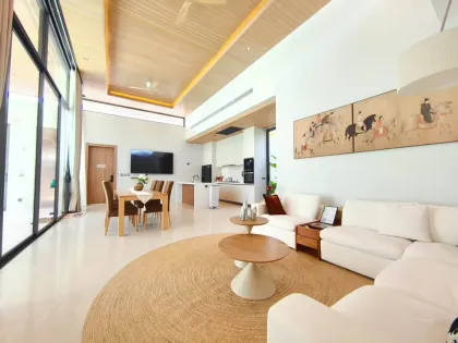 Bright 4BR Pool Villa Near BISP with Private Pool & Amenities