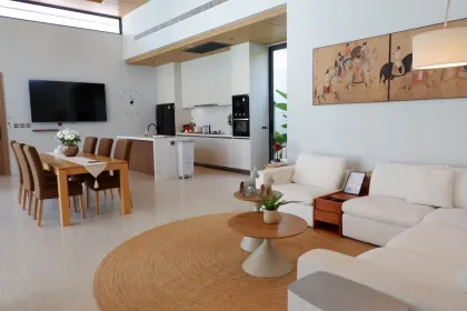 Bright 4BR Pool Villa Near BISP with Private Pool & Amenities