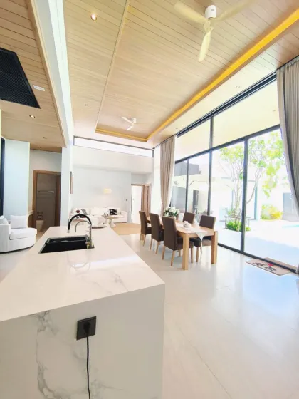 Bright 4BR Pool Villa Near BISP with Private Pool & Amenities