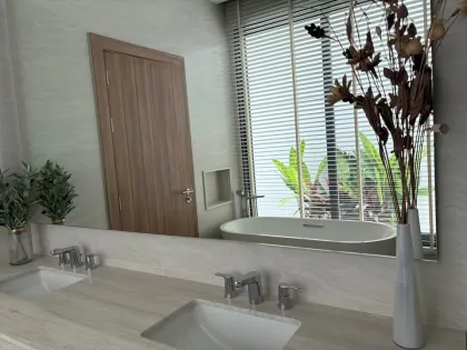 Bright 4BR Pool Villa Near BISP with Private Pool & Amenities