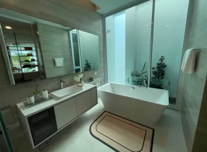 4-Bedroom Modern Minimalist Pool Villa for Rent in Cherng Talay