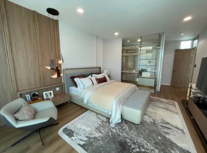 4-Bedroom Modern Minimalist Pool Villa for Rent in Cherng Talay