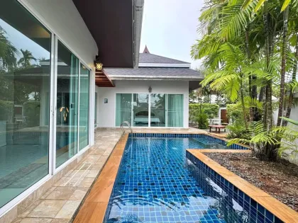 Private Pool Villa with 2 Bedrooms and 2 Baths in Cherngtalay