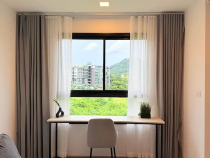 Modern 1 Bed 1 Bath Condo at The Base Bukit with Mountain Views