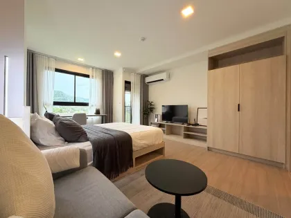 Modern 1 Bed 1 Bath Condo at The Base Bukit with Mountain Views