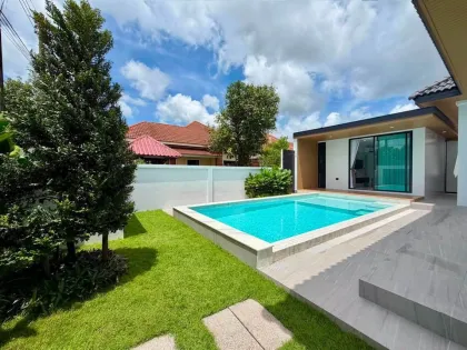 3-Zimmer-Villa mit privatem Pool zur Langzeitmiete in Koh Kaew