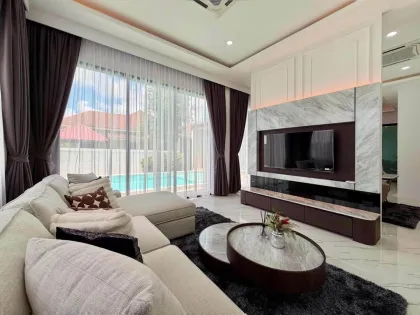 3-Zimmer-Villa mit privatem Pool zur Langzeitmiete in Koh Kaew