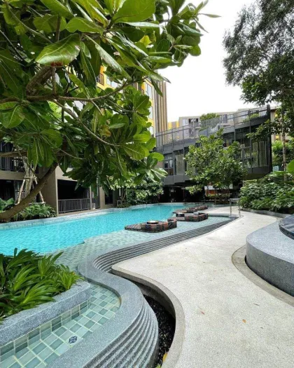 Appartement 1 chambre avec vue sur la ville à The Base Central Phuket