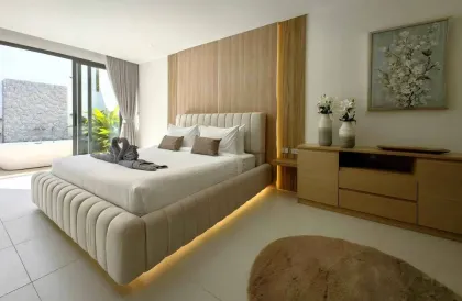 Modern Semi-Detached Pool Villa for Rent in Thalang