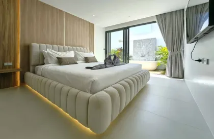 Modern Semi-Detached Pool Villa for Rent in Thalang