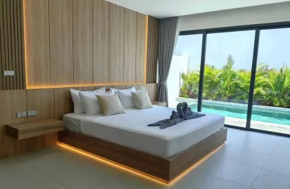Modern Semi-Detached Pool Villa for Rent in Thalang