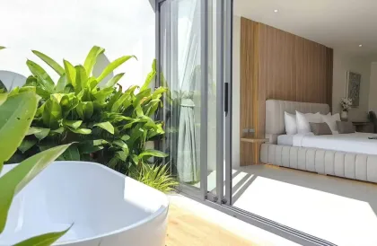 Modern Semi-Detached Pool Villa for Rent in Thalang