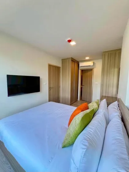 คอนโด 1 ห้องนอนให้เช่า ที่เดอะ เบส เชิงทะเล บางเทา