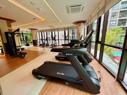 คอนโด 1 ห้องนอนให้เช่า ที่เดอะ เบส เชิงทะเล บางเทา