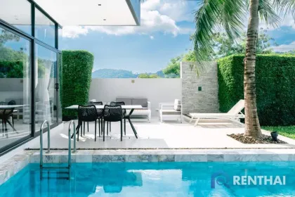Pool Villa for Rent in Chalong, Phuket with 3 Beds and 3 Baths
