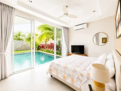 วิลล่าพร้อมสระว่ายน้ำส่วนตัวให้เช่าในลยาน 3 ห้องนอน