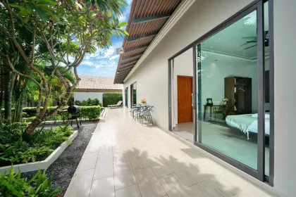 Villa Privada con Piscina, 3 Dormitorios y 3 Baños en Alquiler