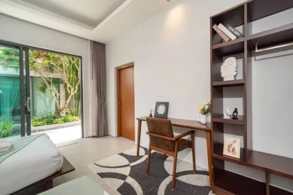 Villa Privada con Piscina, 3 Dormitorios y 3 Baños en Alquiler