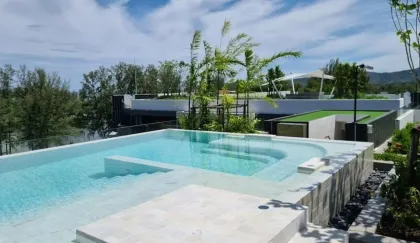 Apartamento de 2 hab. y 2 baños en alquiler en Laguna Skypark, Cherng Talay