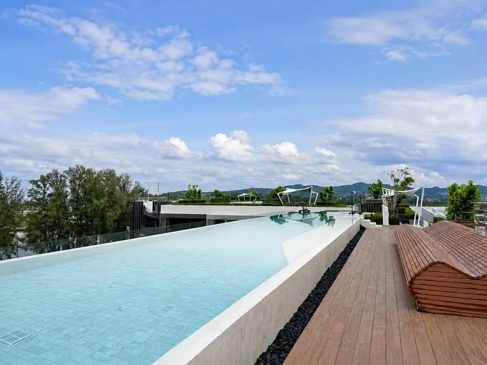 Новая 2-комнатная квартира в Laguna Skypark Aurora, Банг Тао