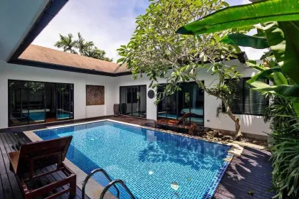 3-Zimmer-Poolvilla zur Miete im Peykaa Thai Style Village, Layan