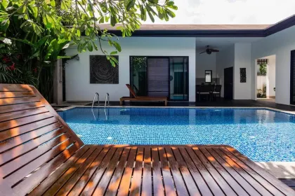 3-Zimmer-Poolvilla zur Miete im Peykaa Thai Style Village, Layan