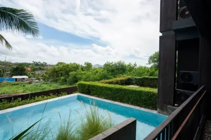 Elegante 2-Zimmer-Poolzugangswohnung im Saturdays Residence, Rawai