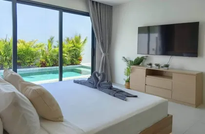 Modern Semi-Detached Pool Villa for Rent in Thalang
