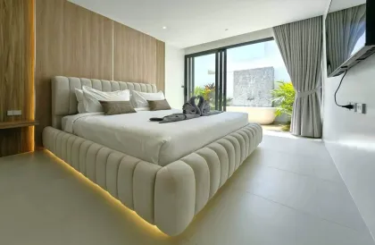 Modern Semi-Detached Pool Villa for Rent in Thalang